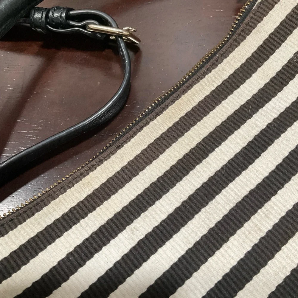 KATE‎ SPADE COBBLE HILL STRIPE SHOULDER BAG